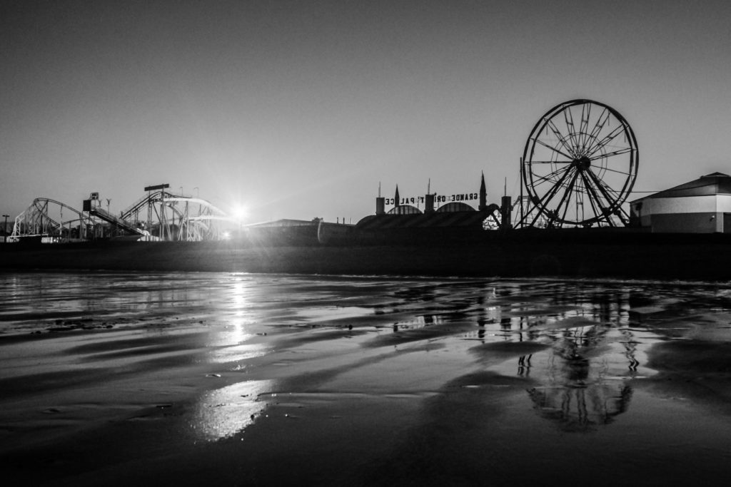 "Sunset From The Water" 

Old Orchard Beach, Maine
